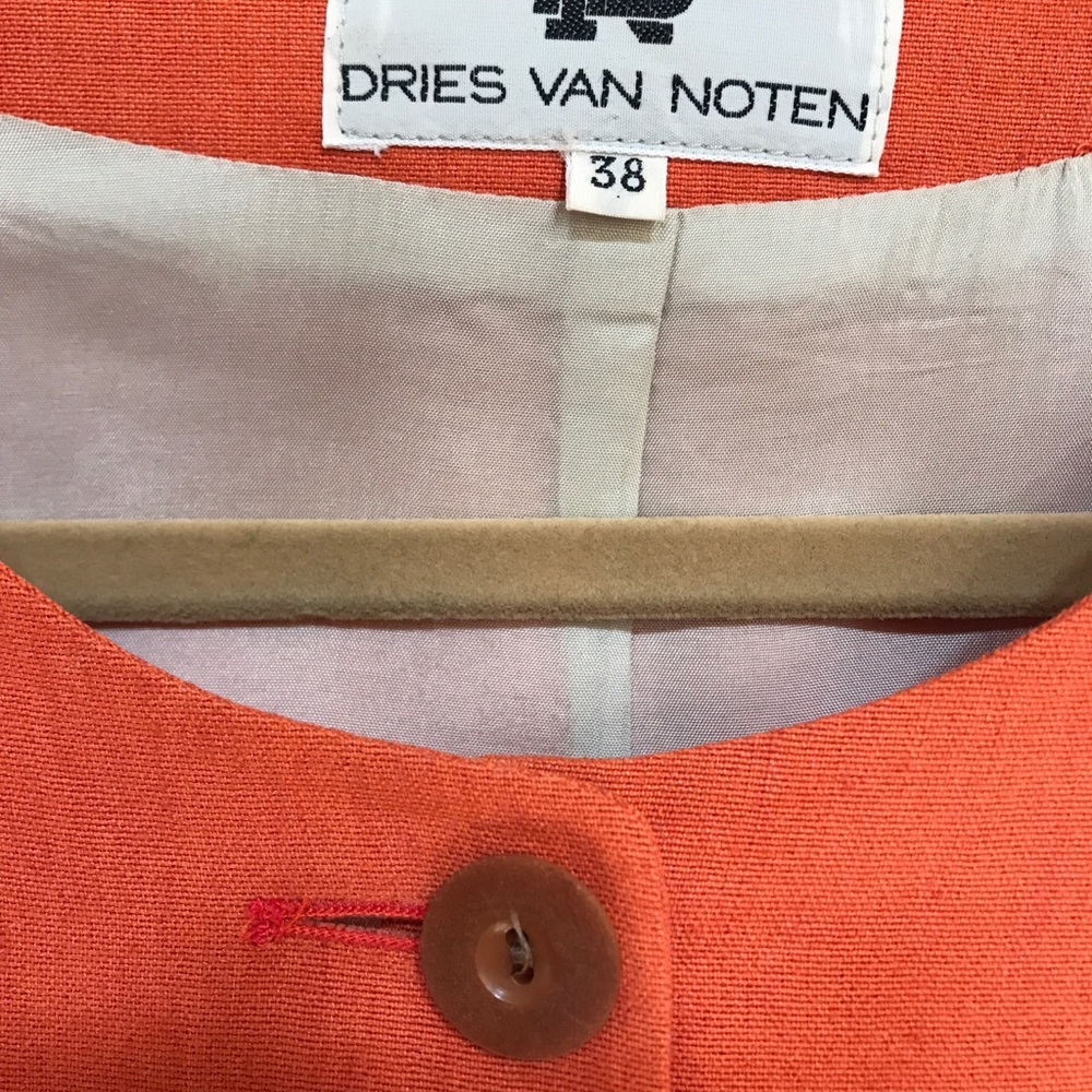 Linen DRIES VAN NOTEN JACKET